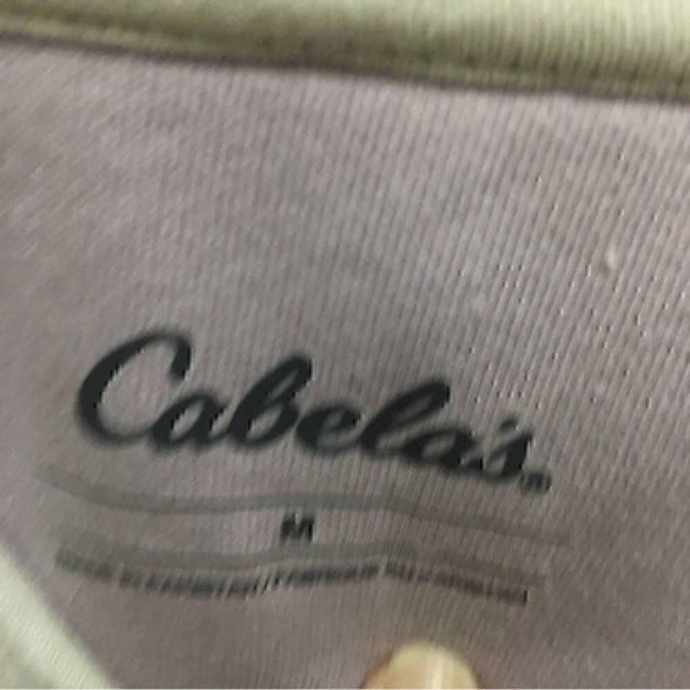 Cabelas woman’s size medium hoodie sweatshirt lilac - Picture 8 of 10